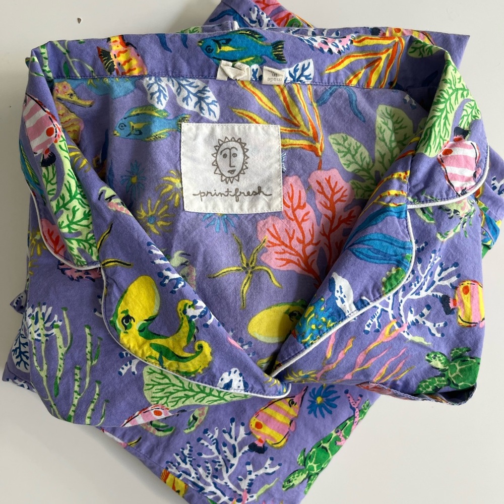 Printfresh Pajama Set- Oceana